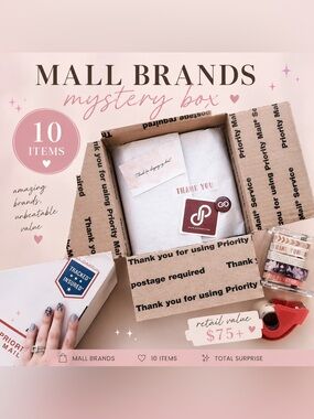 MALL BRANDS Mystery box BUNDLE DEAL 10 Items 💕✨